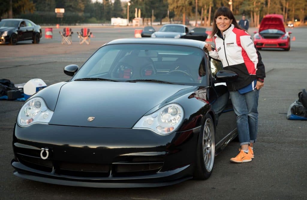 Shay Hoelscher with Porsche 911