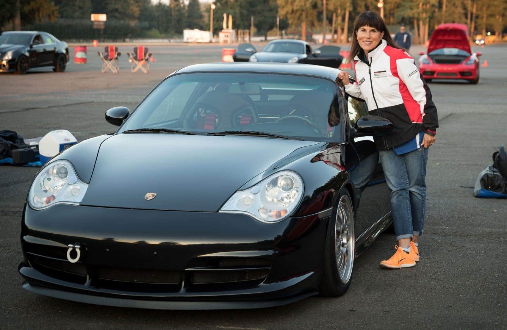 Shay Hoelscher with Porsche 911