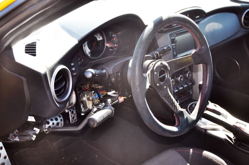 hand controls in Scion FRS