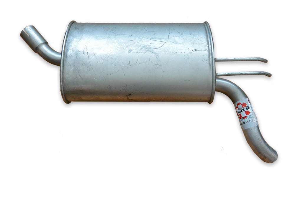 muffler representing buying a track car without aftermarket part support