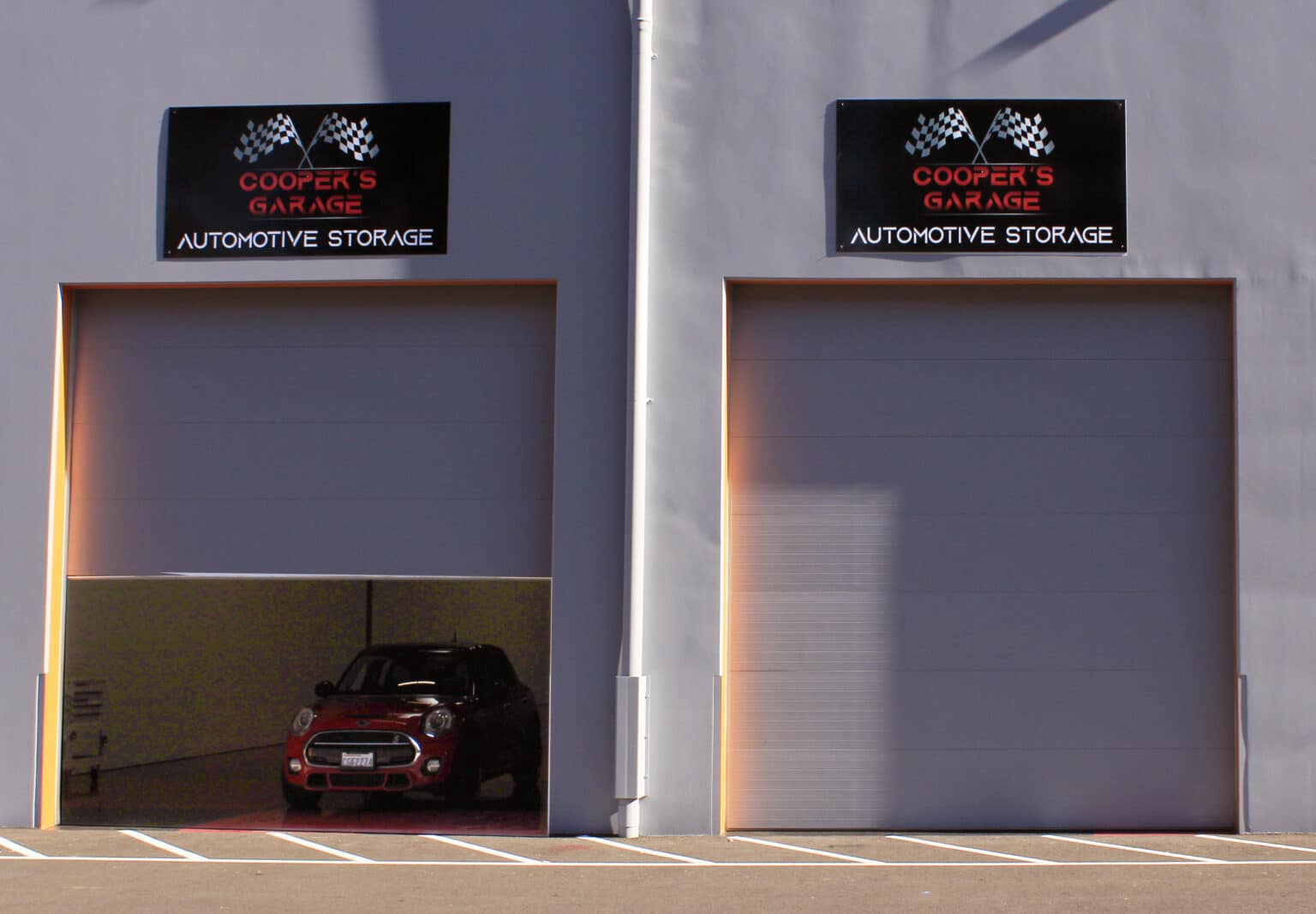 Cooper's Garage Trackside Storage ProFormance Racing School
